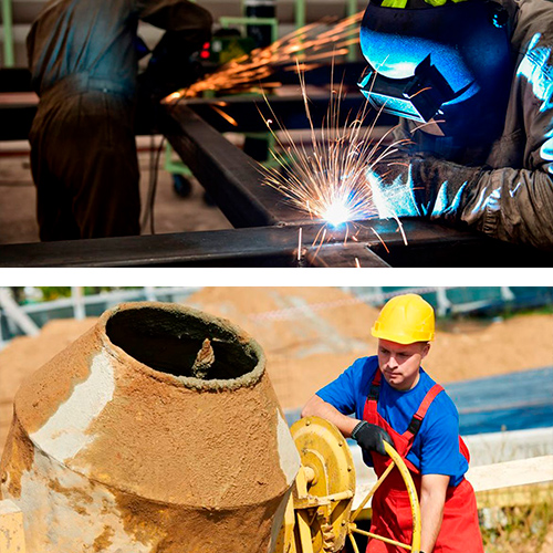 Construcción y Metal | Europreven Madrid Centro - Prevención de riesgos laborales