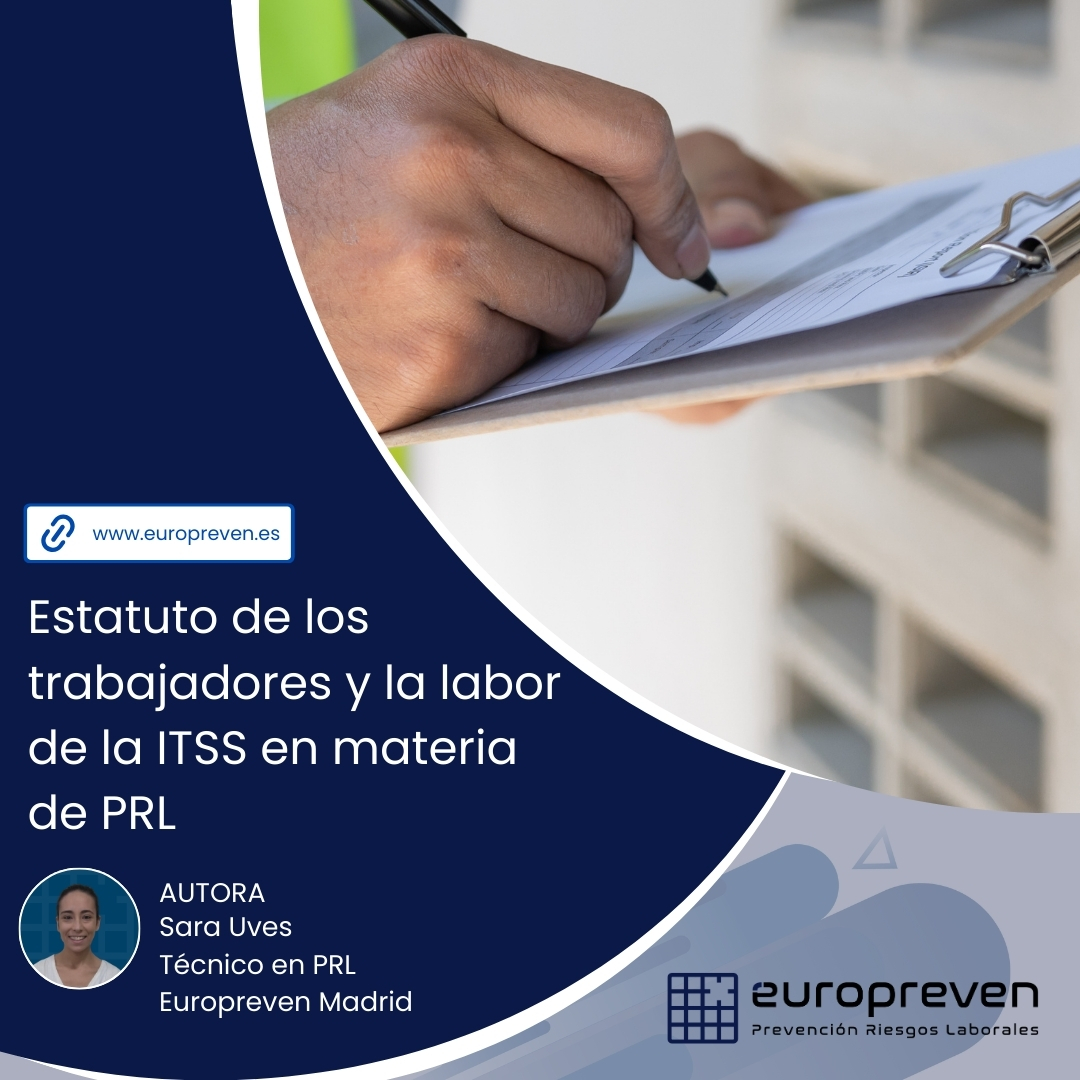 Estatuto de los trabajadores y la labor de la ITSS en materia de PRL
