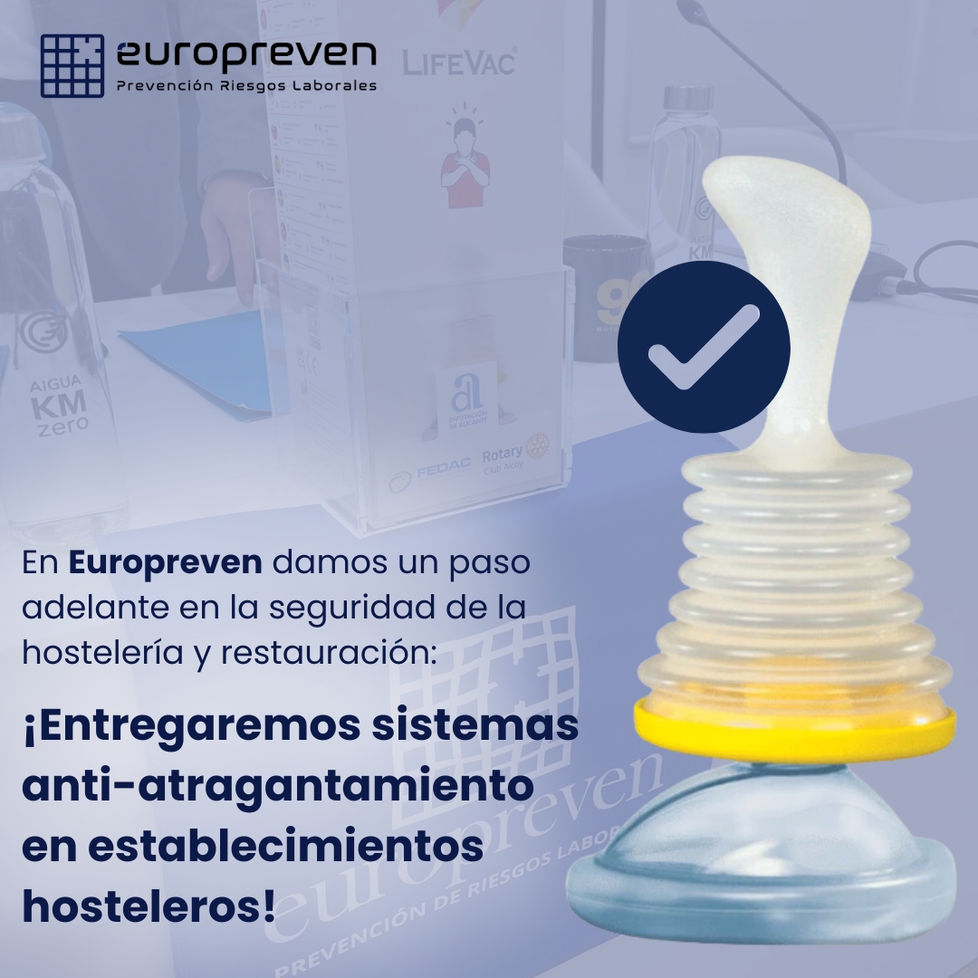 Europreven promueve la seguridad de los clientes en la hostelería de l’Alcoià y El Comtat 