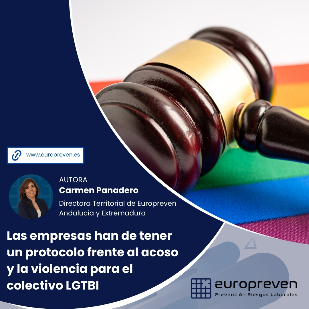 Las empresas han de tener un protocolo frente al acoso y la violencia para el colectivo LGTBI